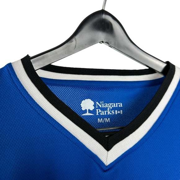 Mens Y2K Niagra Falls Canada Vacation Tourist Pullover Jersey Size M - Picture 6 of 7